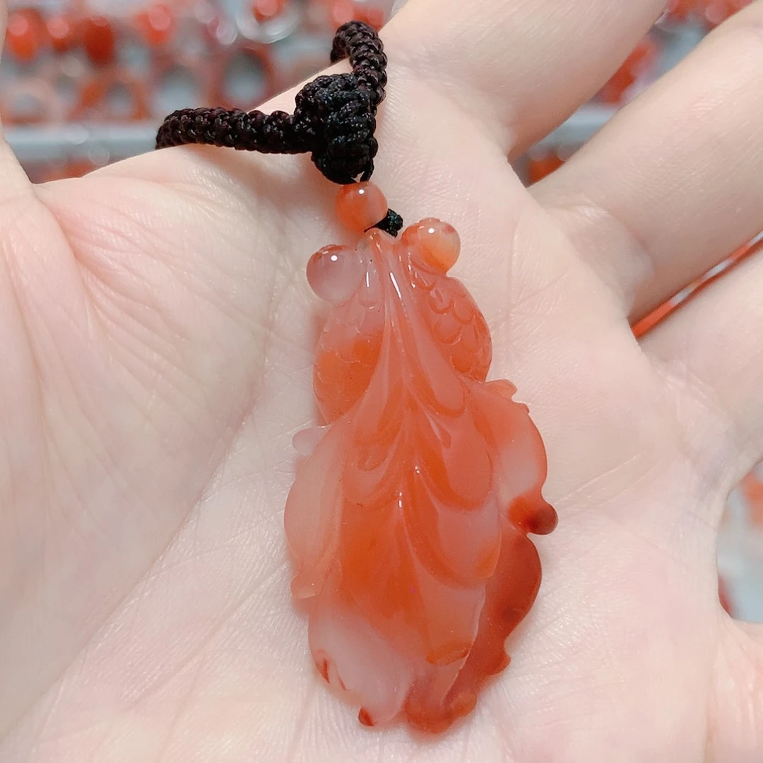 南红玛瑙吊坠(不含链)未镶嵌