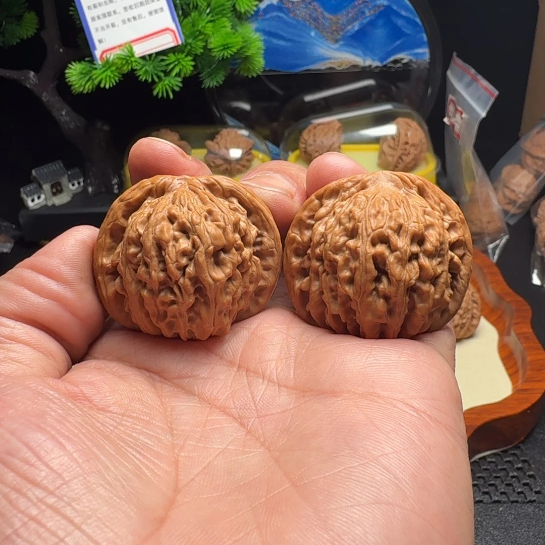 海***丶把件文玩核桃全品汉高楼40