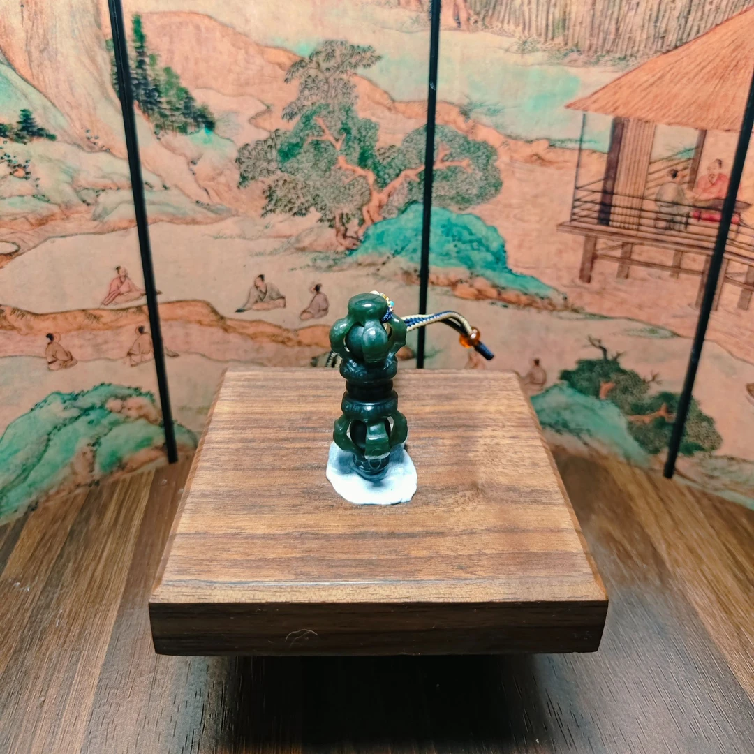R和田玉降魔杵吊坠0507