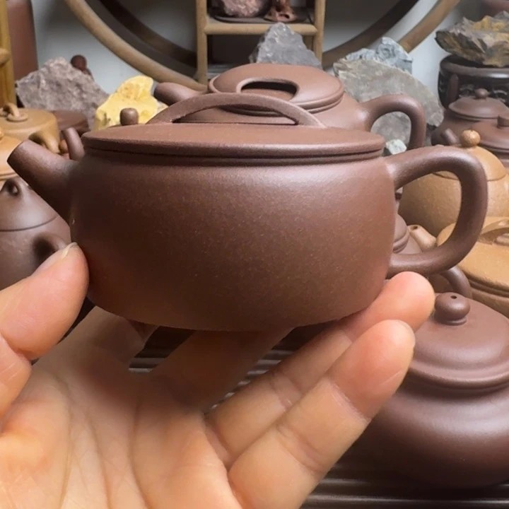 茶壶紫砂140cc汉瓦嫩底槽清