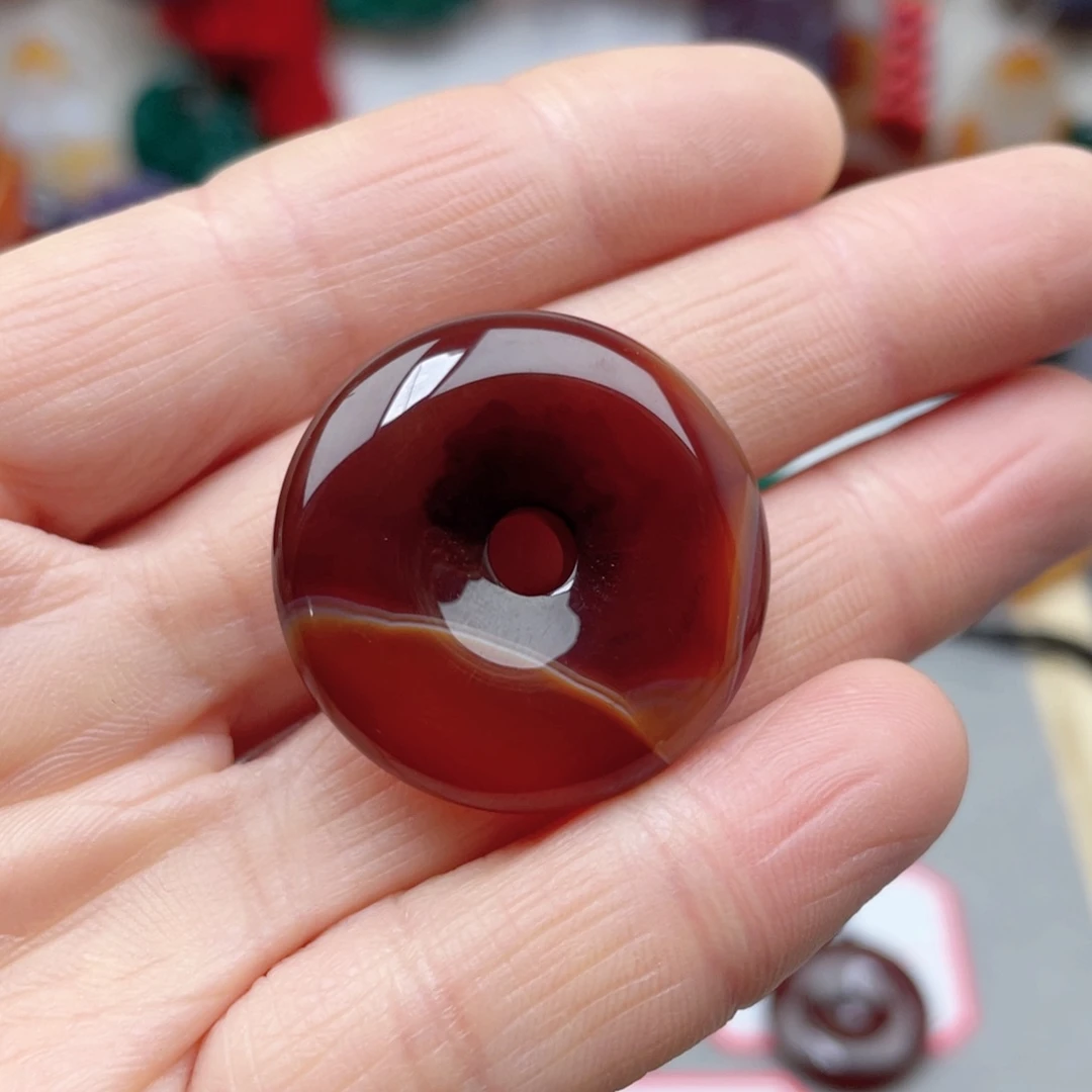 玛瑙/玉髓颈饰合金子**几