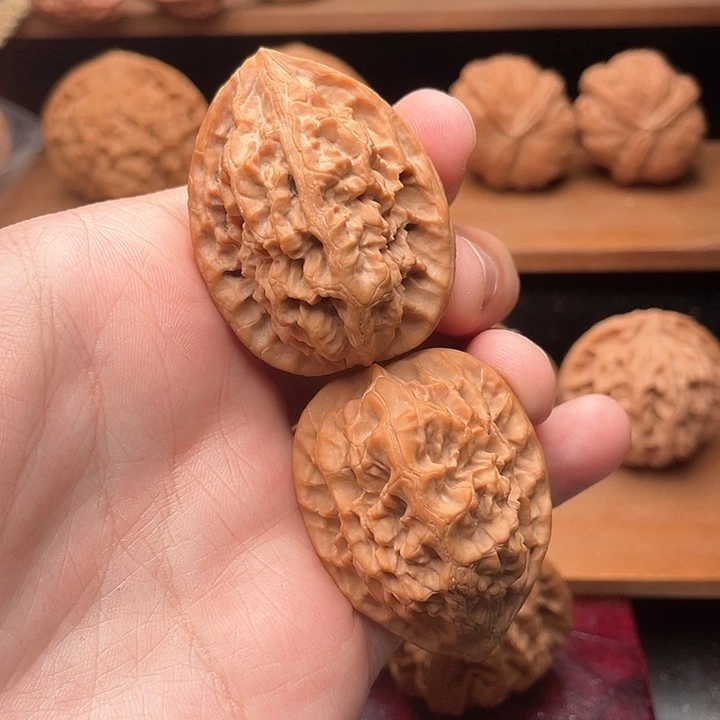 吊坠文玩核桃36毕业全品十三陵鸡心