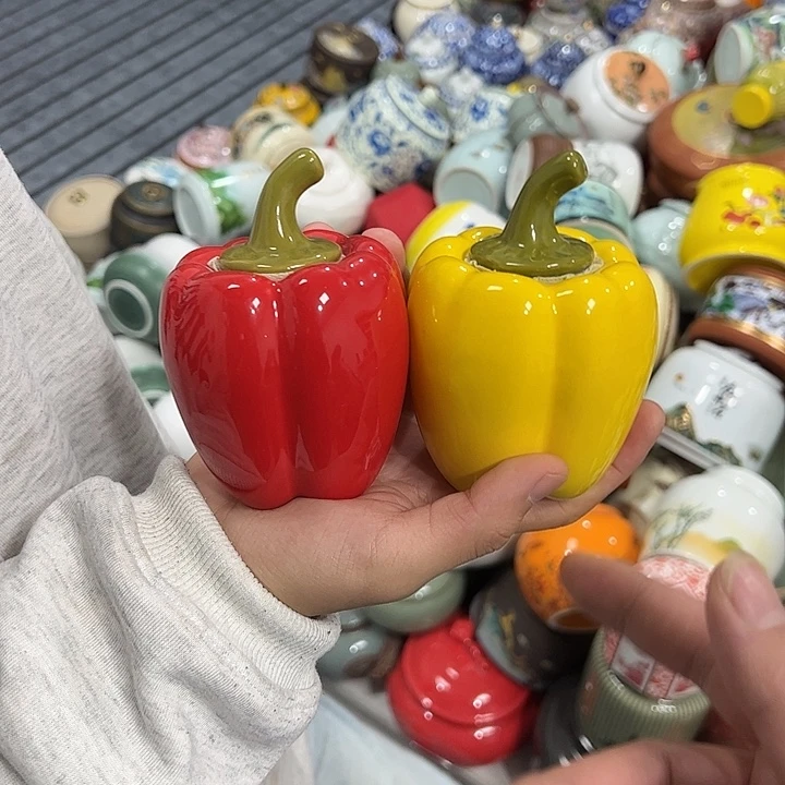 茶叶罐陶瓷家用储物罐瑕疵福利品介意勿拍