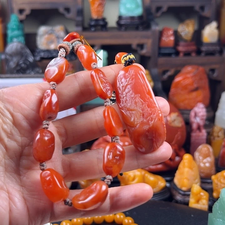 寿山石怡***丶寿山石红田