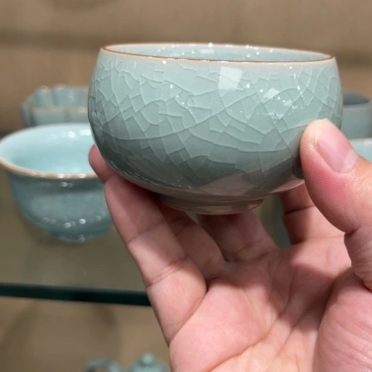 瓷片陶瓷茶具汝瓷茶具
