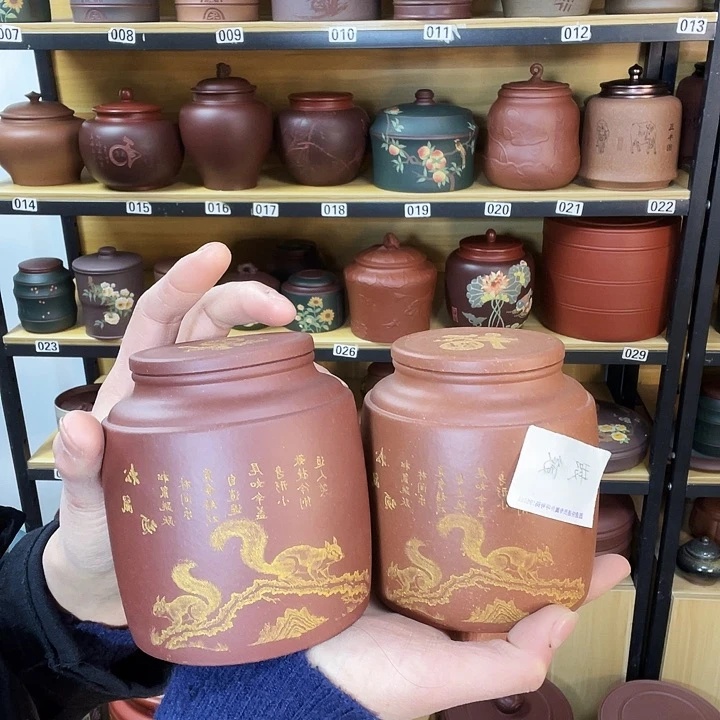 紫砂茶叶罐紫砂茶叶罐