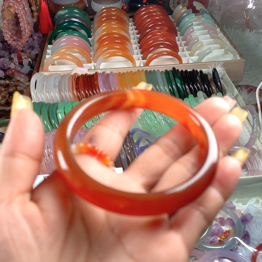 玛瑙/玉髓未镶嵌手镯