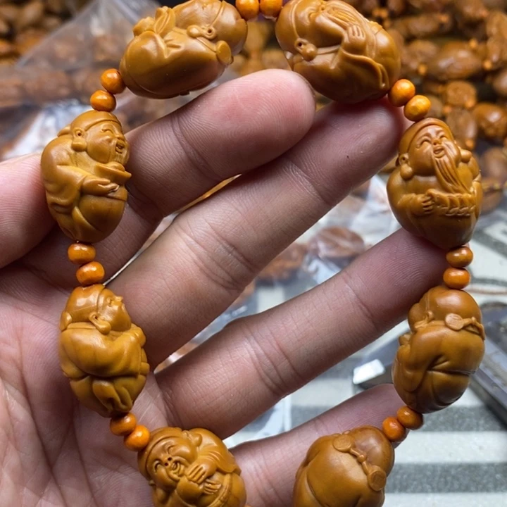 橄榄核手串/手链橄榄核雕工艺手串