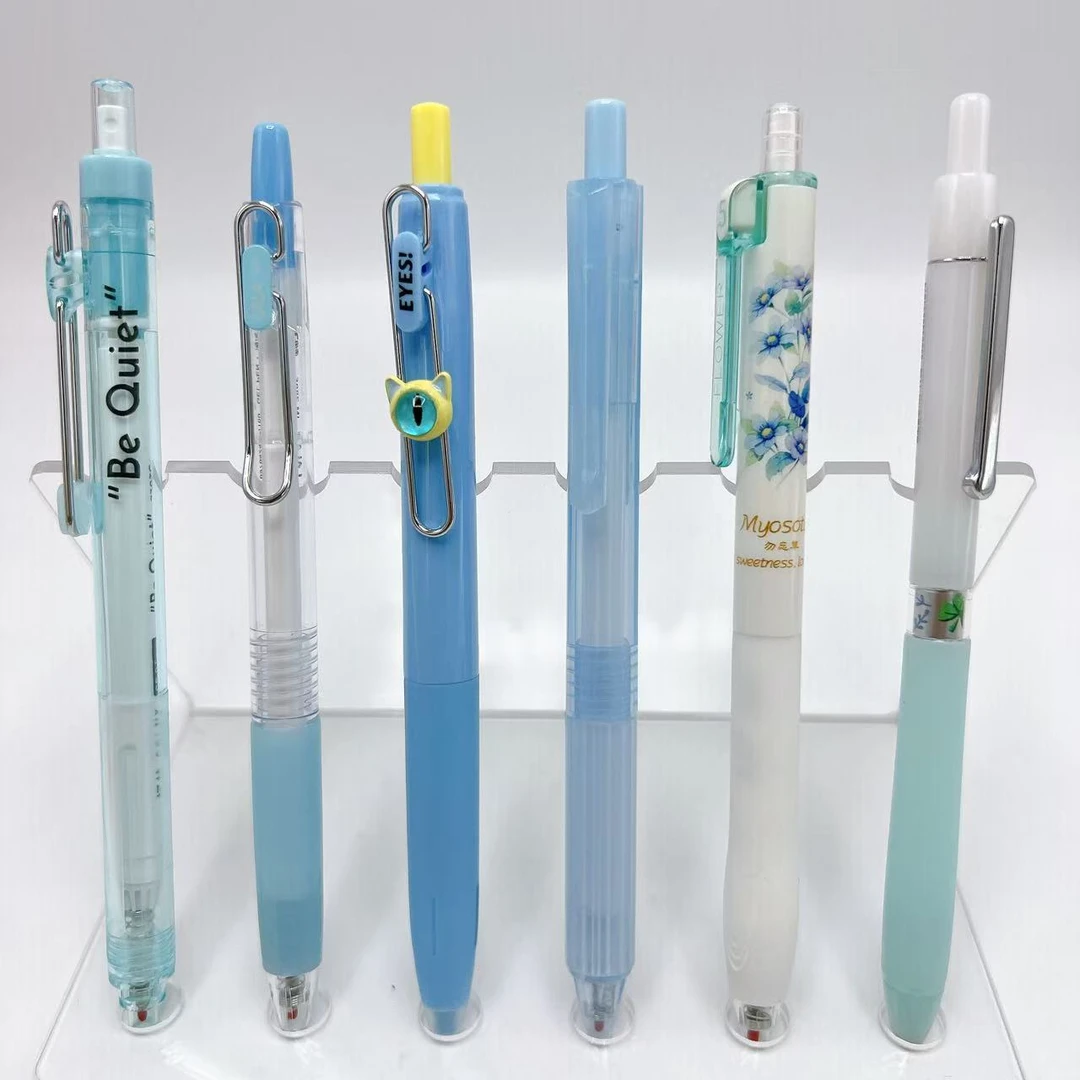 【蓝杆黑墨/6支】柯林猫眼/静好…LALA刷题秒干,DM花语,DS公主