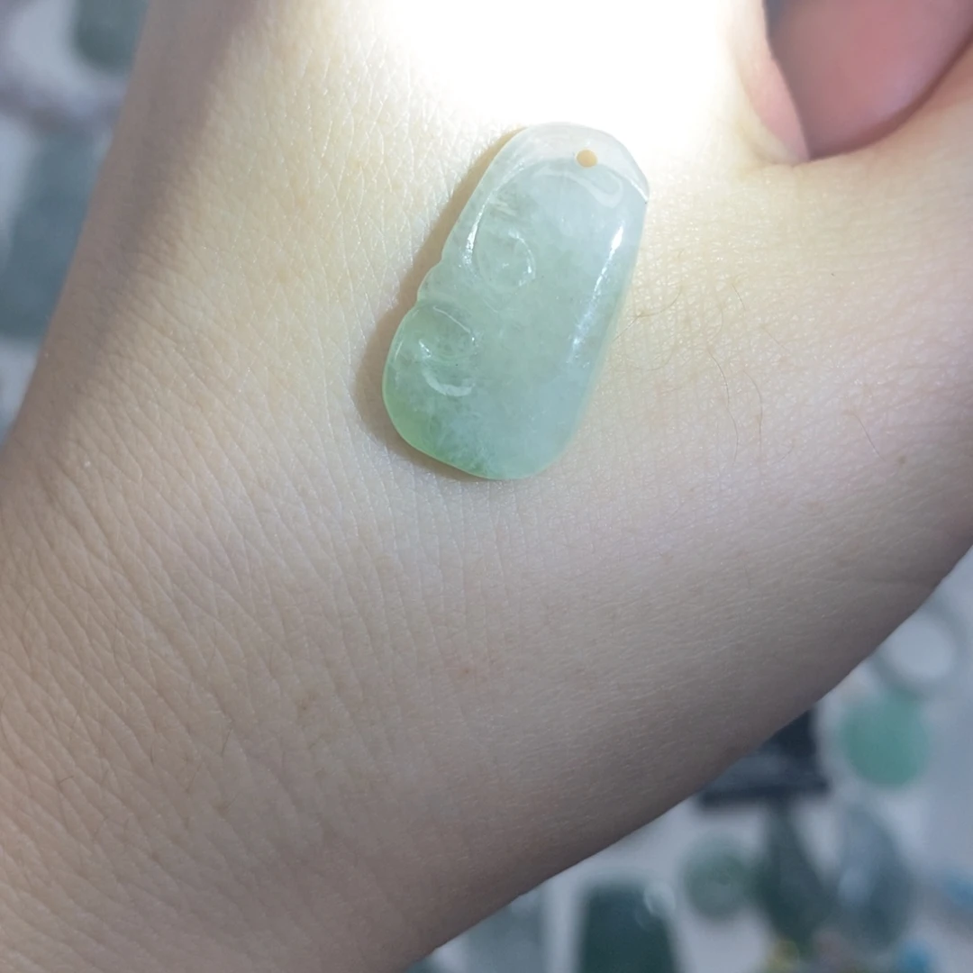 颈饰未镶嵌翡翠如意