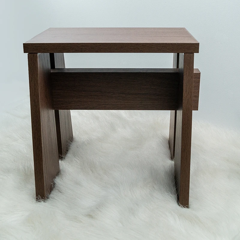 中古风实木造型凳  创意凳子 茶几凳新中式复古客厅家用简约