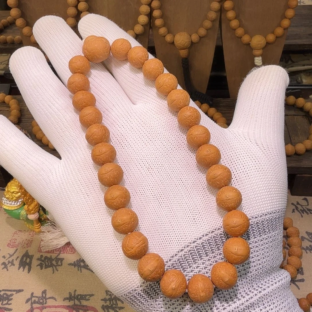凤眼菩提手串老树红油皮12mm