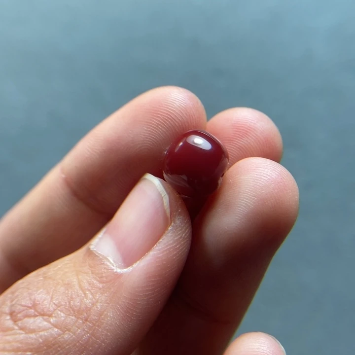 南红玛瑙配饰未镶嵌9.3mm