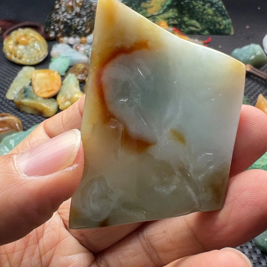 翡翠裸石缅甸翡翠