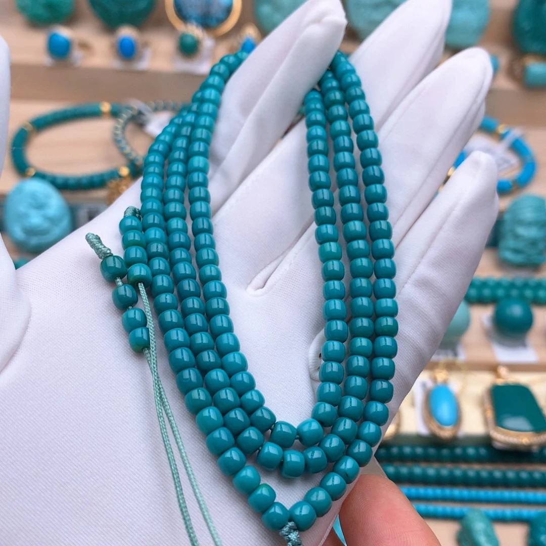 未镶嵌绿松石珠宝奇石