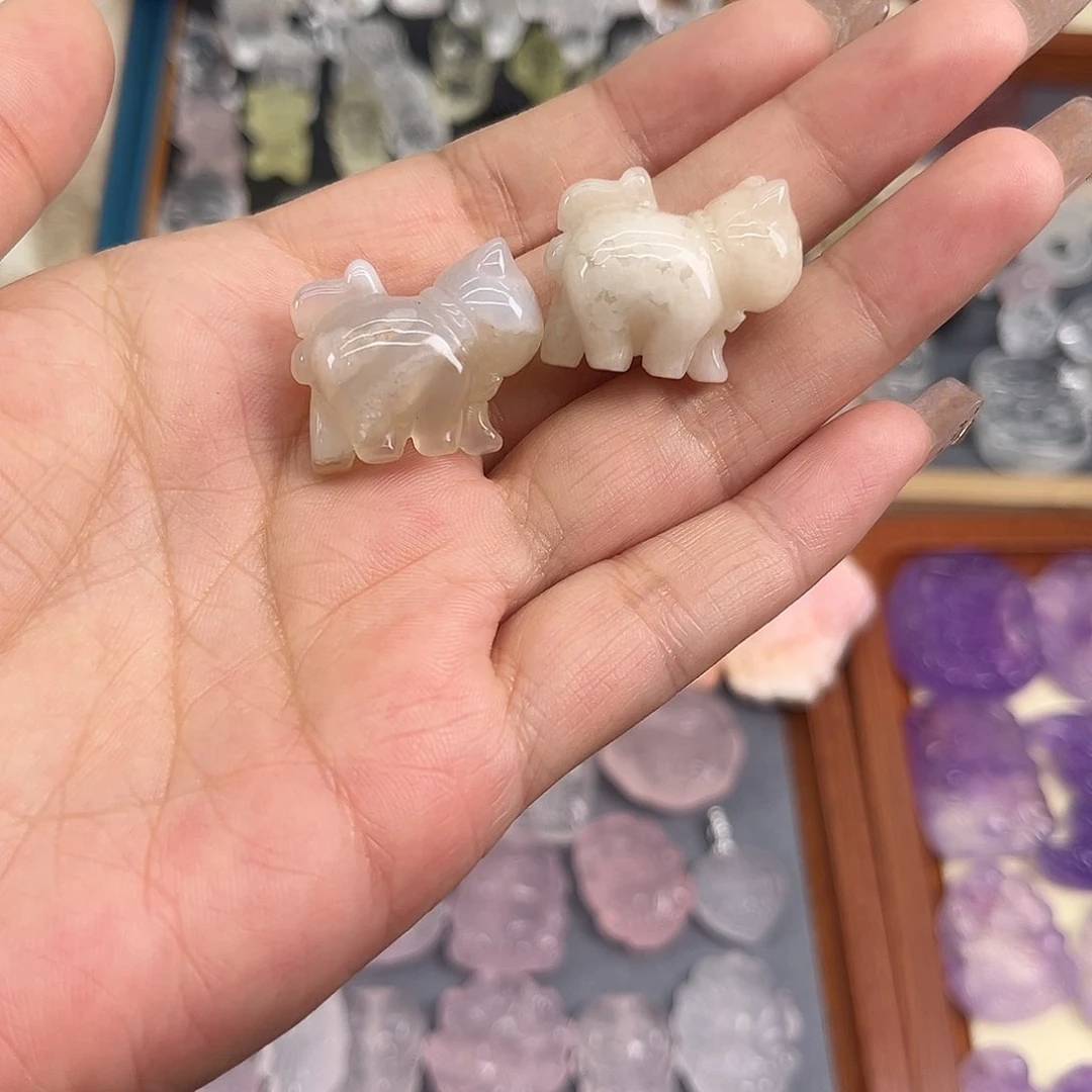 水晶珠宝半成品未镶嵌18