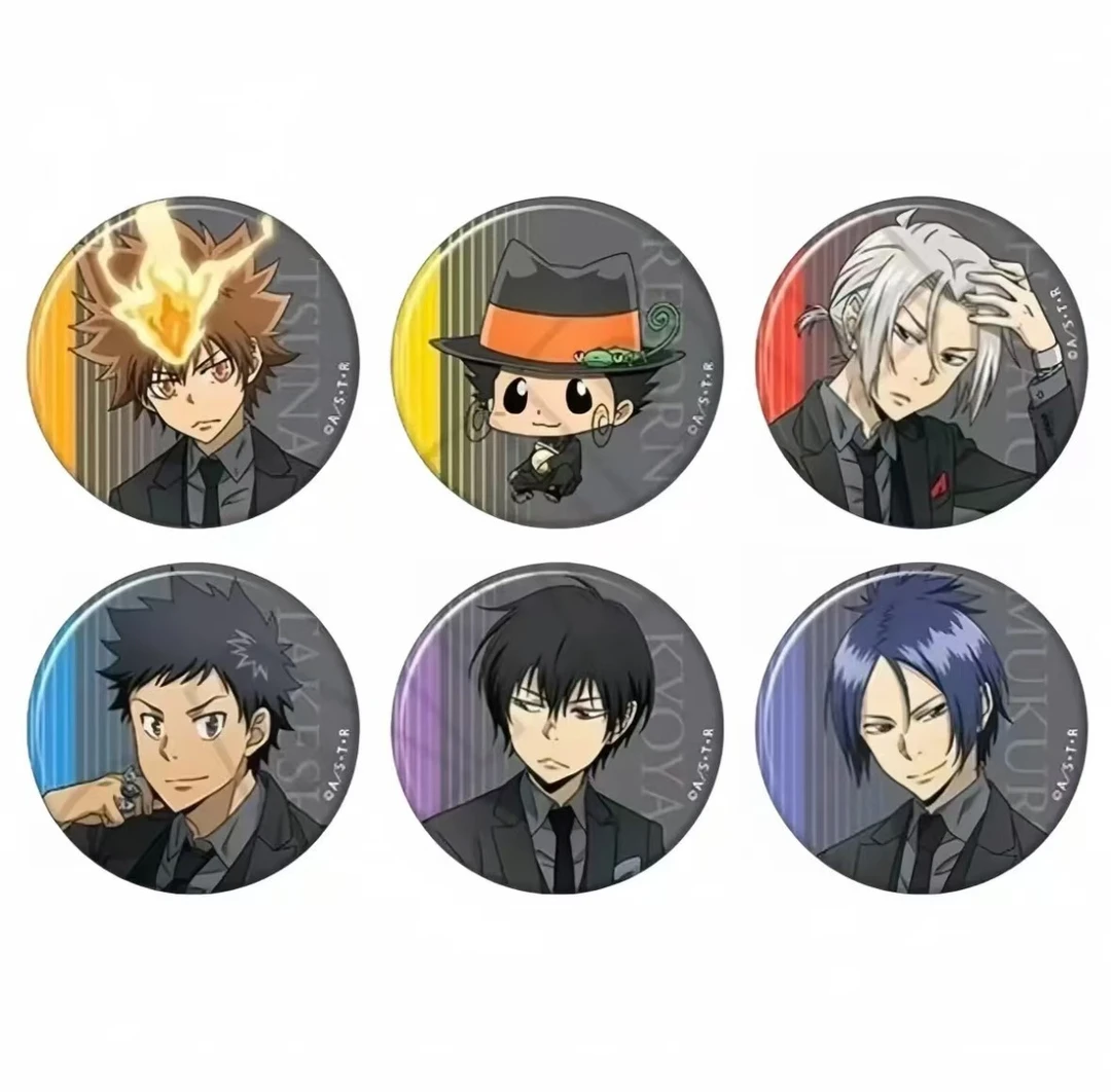 【家教jf2025黑西装吧唧】全6种 家庭教师 潮玩盲盒(拆盒代拆)