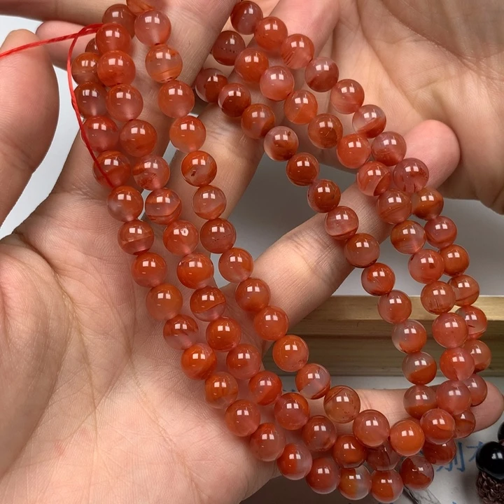 玛瑙/玉髓颈饰未镶嵌长串卡8