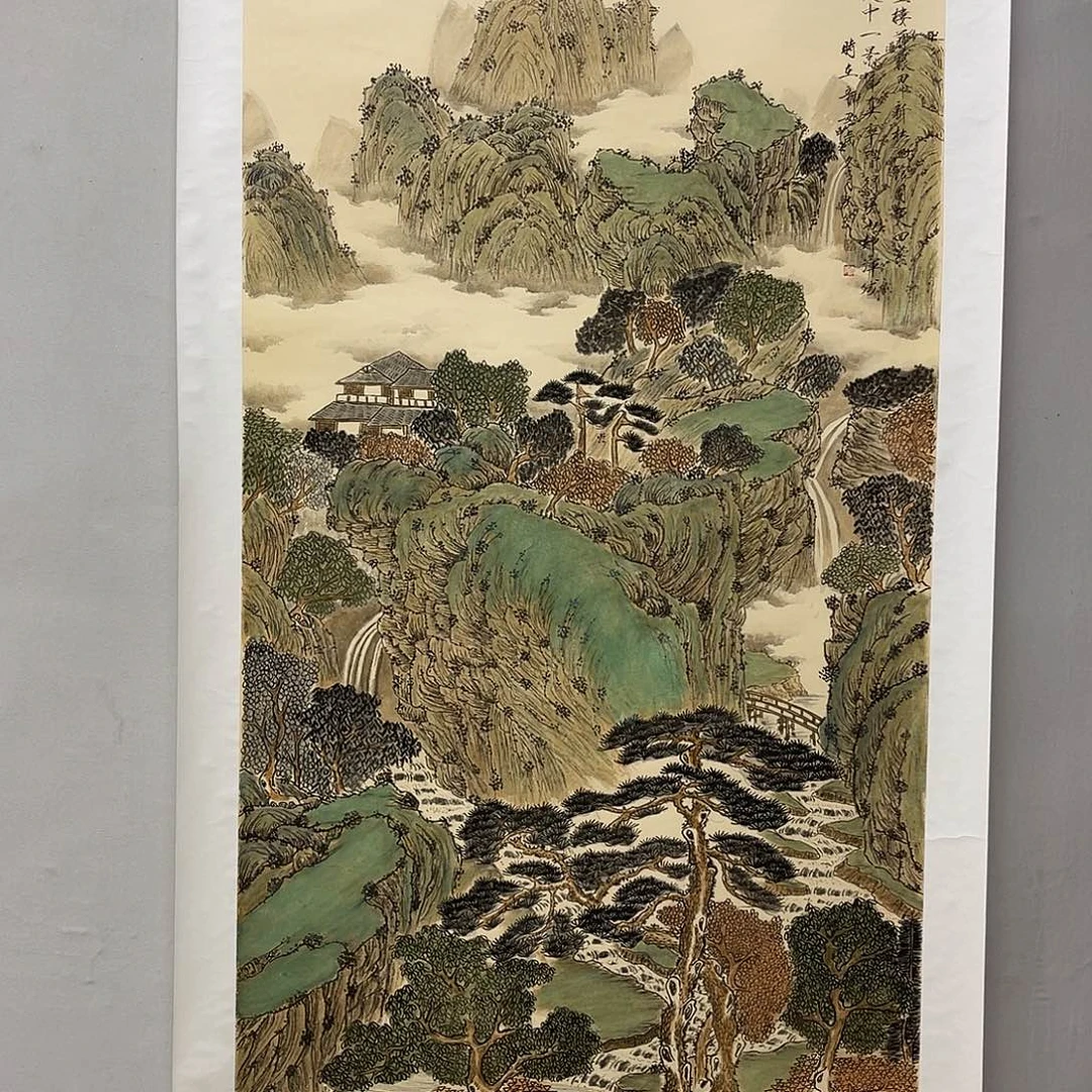国画李大成132/67仿古山水
