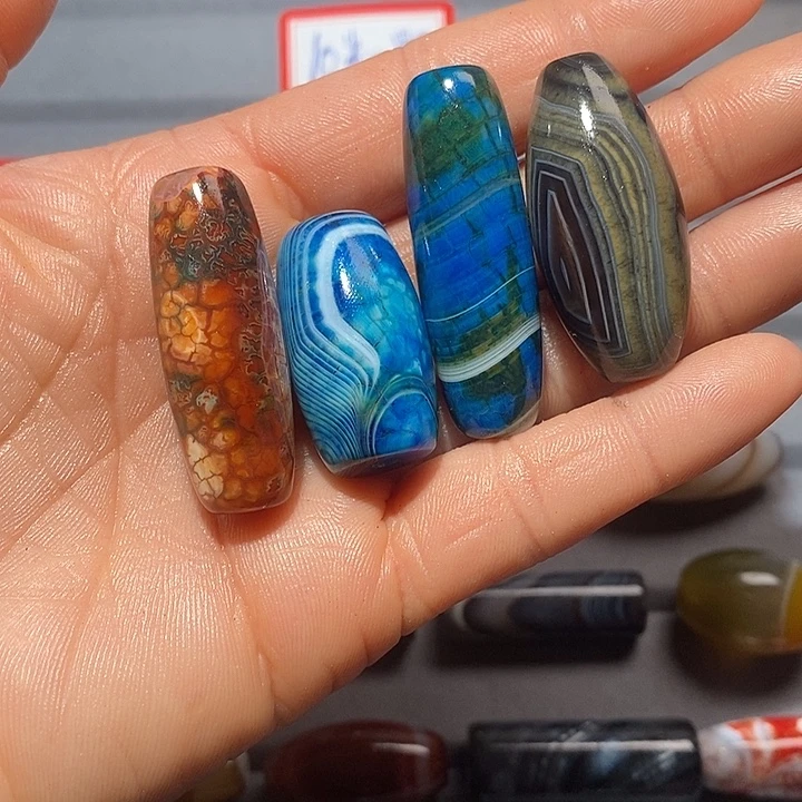 腊***梅玛瑙/玉髓合金颈饰