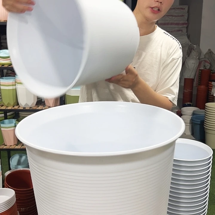 瑕疵高陶口36高36白色无托2只