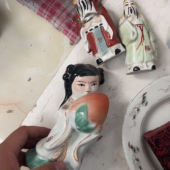 摆件，烧制问题都是正常的，84文*