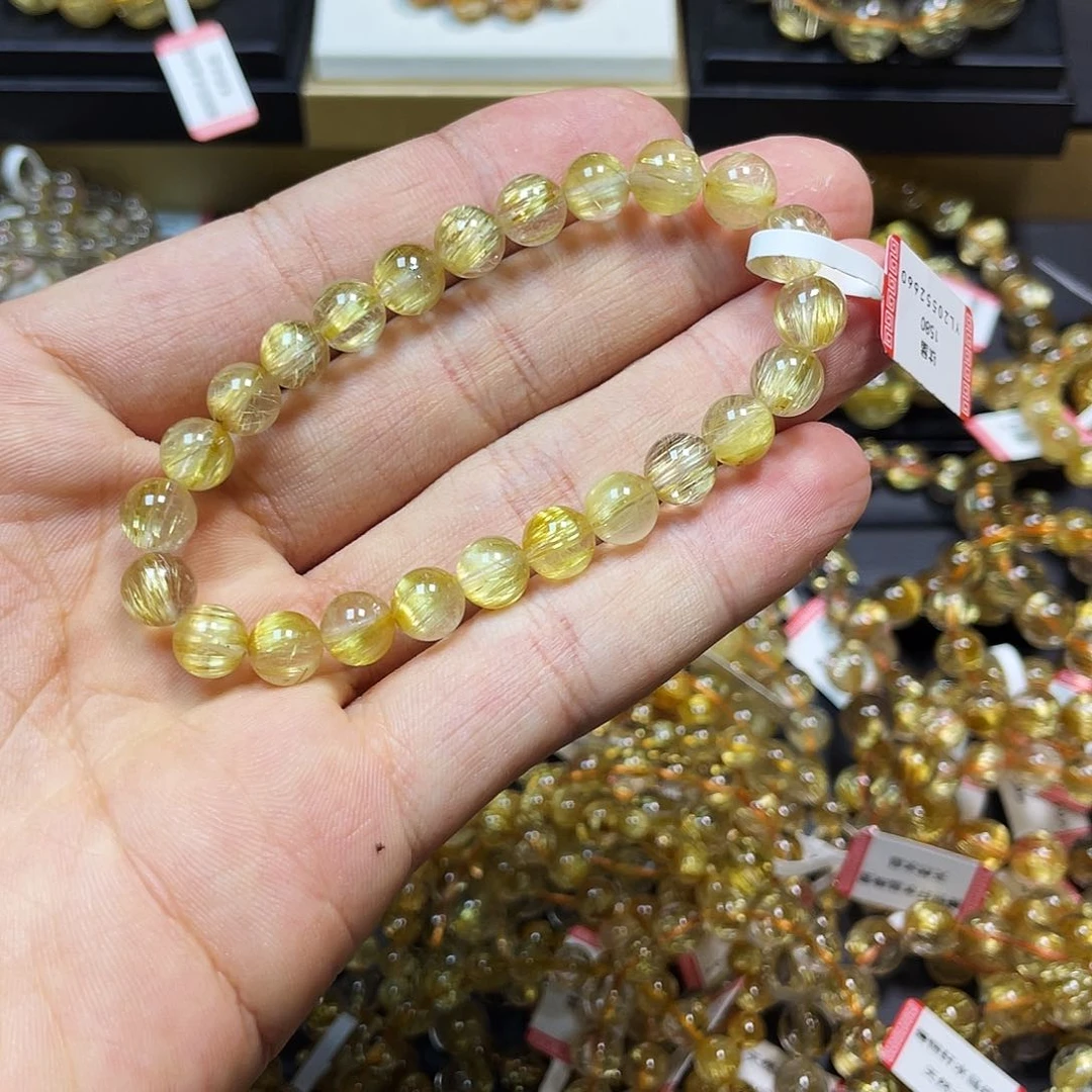 水晶手串未镶嵌发晶8