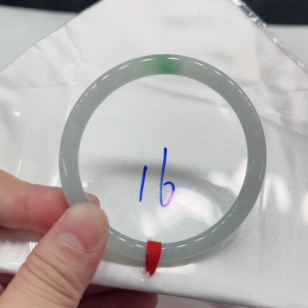 翡翠手镯未镶嵌54.3圆