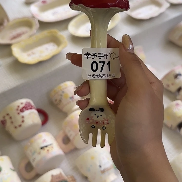 普通钢化玻璃双饮款奶***罐