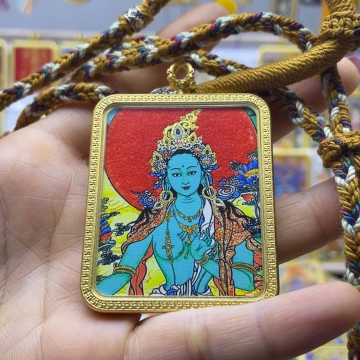 吊坠n**i唐卡吊坠项链吊坠