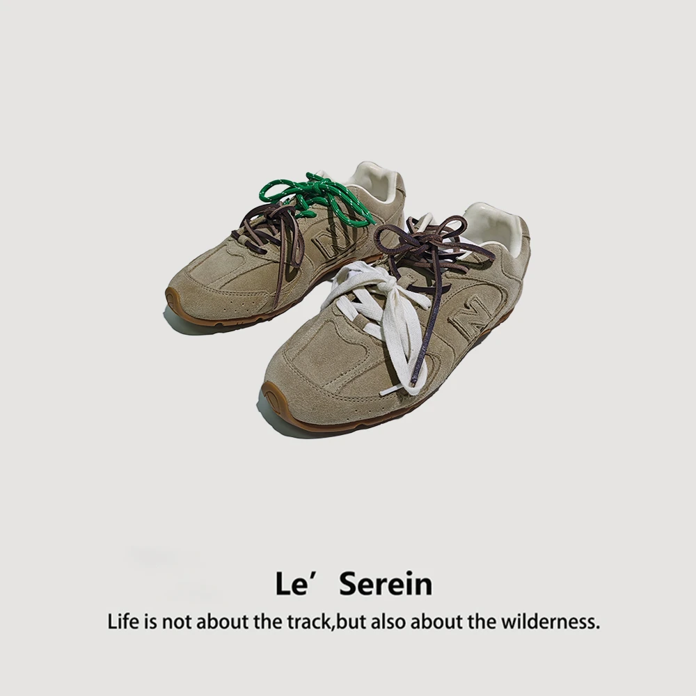 Le' Serein【梵椋】联名厚底真皮德训鞋B2024007