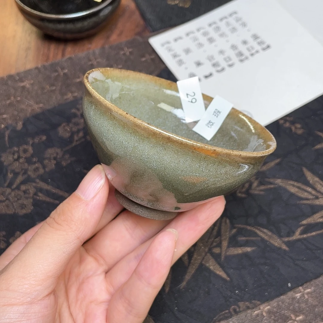 茶盏29 福临号建盏柴烧微瑕