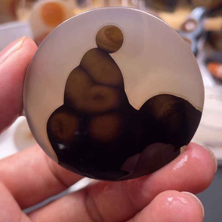 玛瑙/玉髓未镶嵌吊坠(不含链)