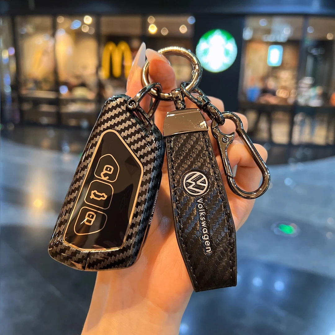 适用于大众ID3钥匙套高尔夫8凌渡度L迈腾B9id4id6途昂威然揽境扣