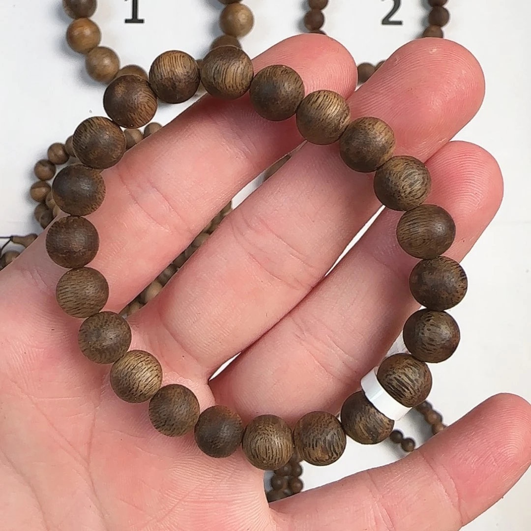 沉香手串08高油脂奇楠沉香手串