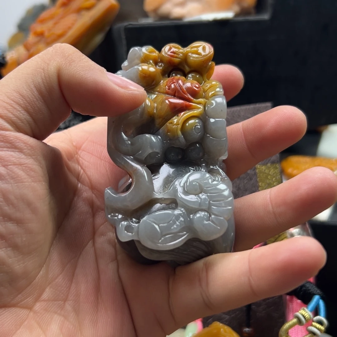 石英质玉（黄龙玉）未镶嵌多选一发货