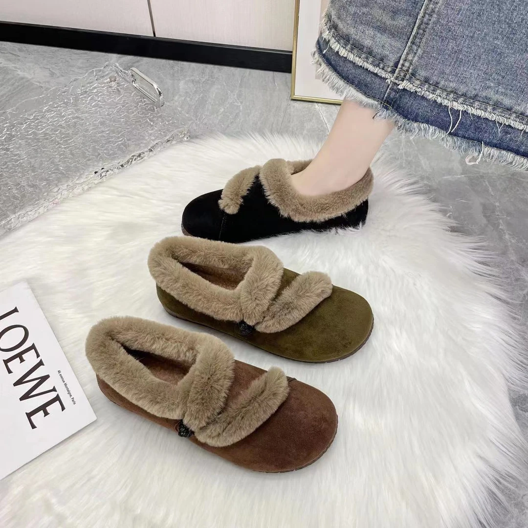 K-12舒适百搭软底妈妈单鞋仓