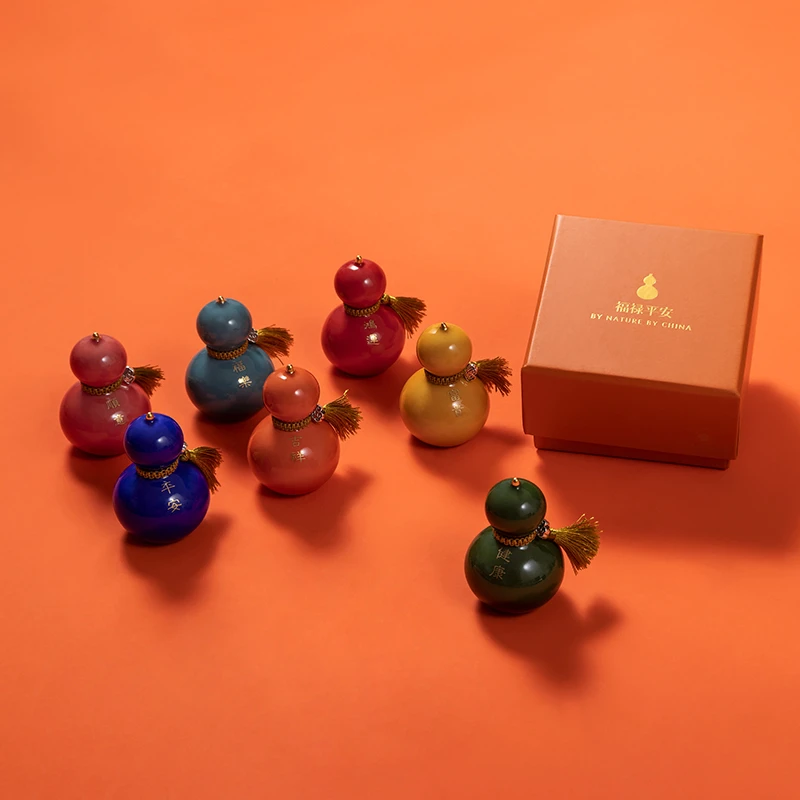 福禄陶瓷摆件单个