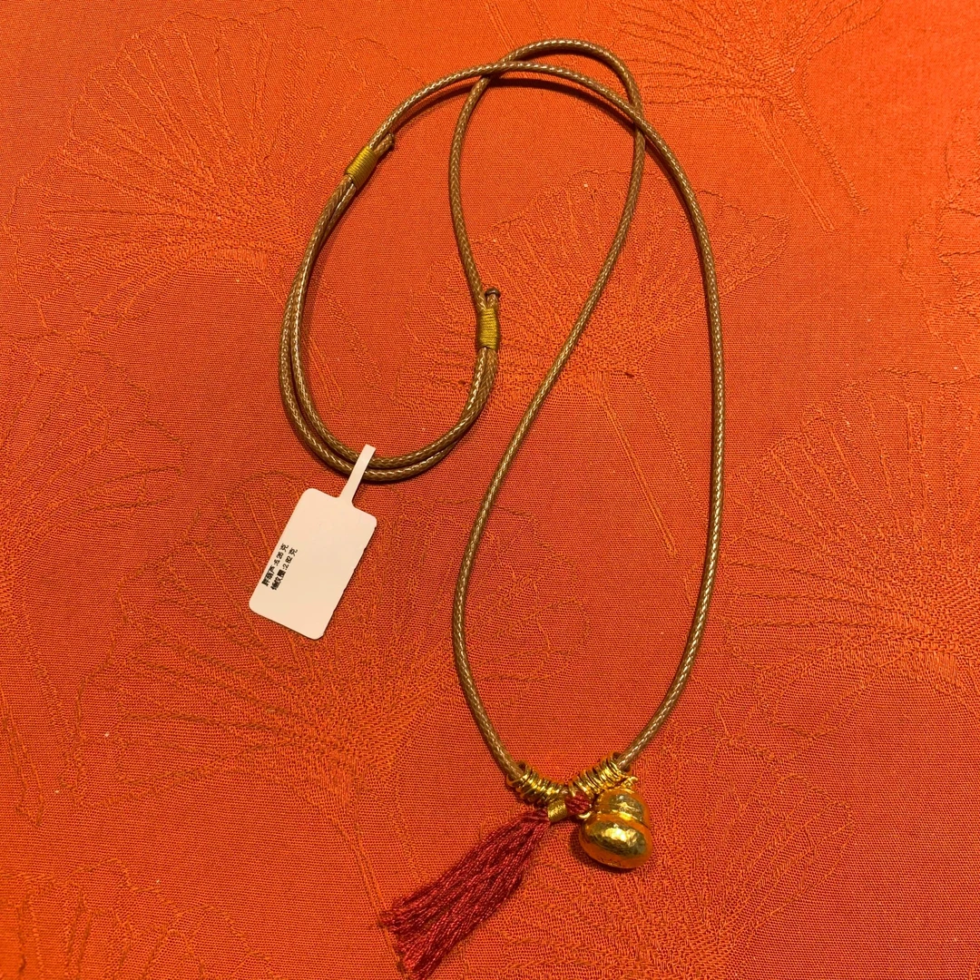 【云中意】足金把把壶颈饰（定制不退换） -多样性发货 GS9