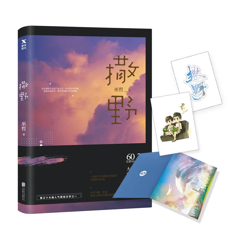 撒野1+2巫哲人气青春文学校园爱情小说