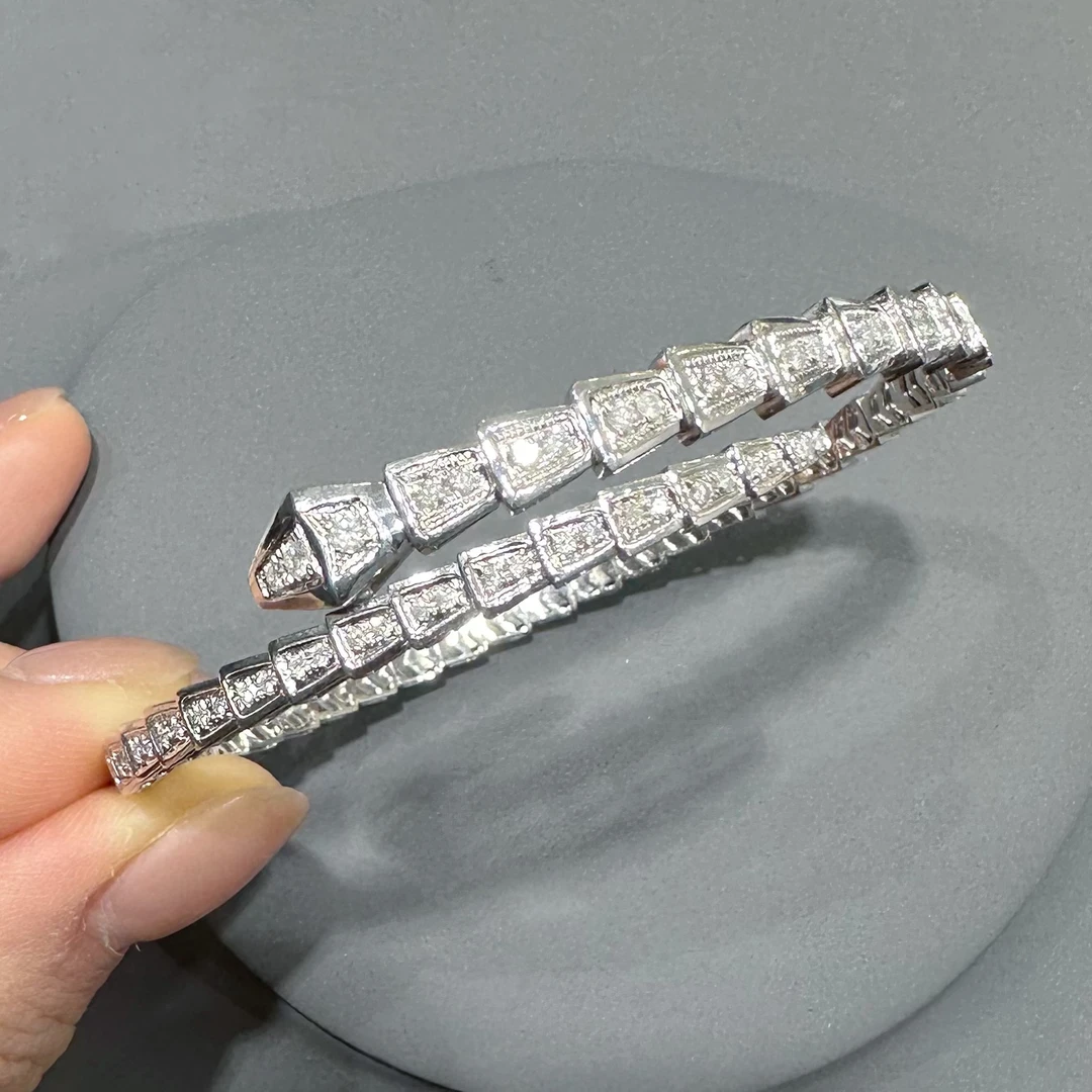 【欣阳】2克拉蛇镯气质轻奢时尚