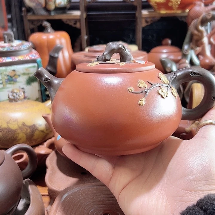 紫砂茶壶紫砂壶收藏起来了！