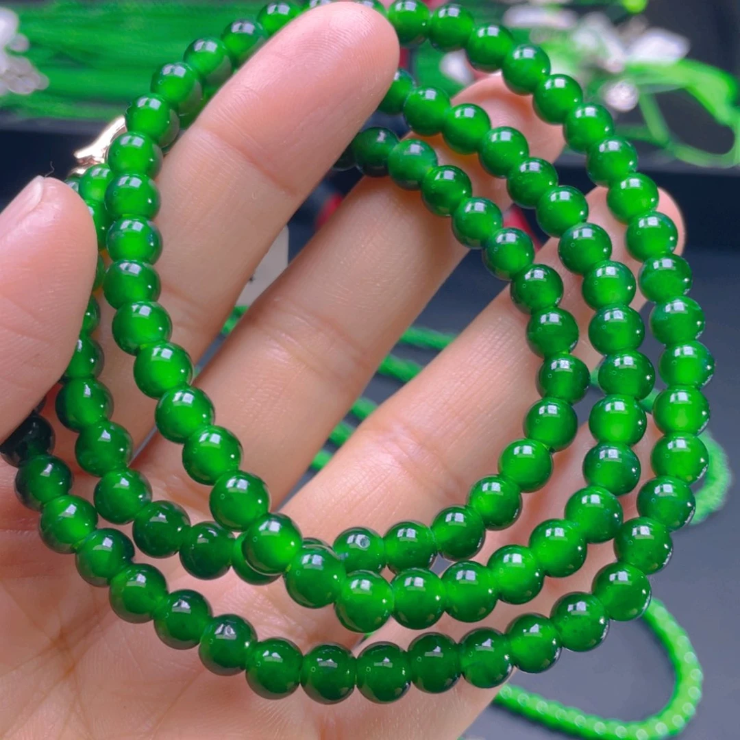 翡翠项链未镶嵌，1