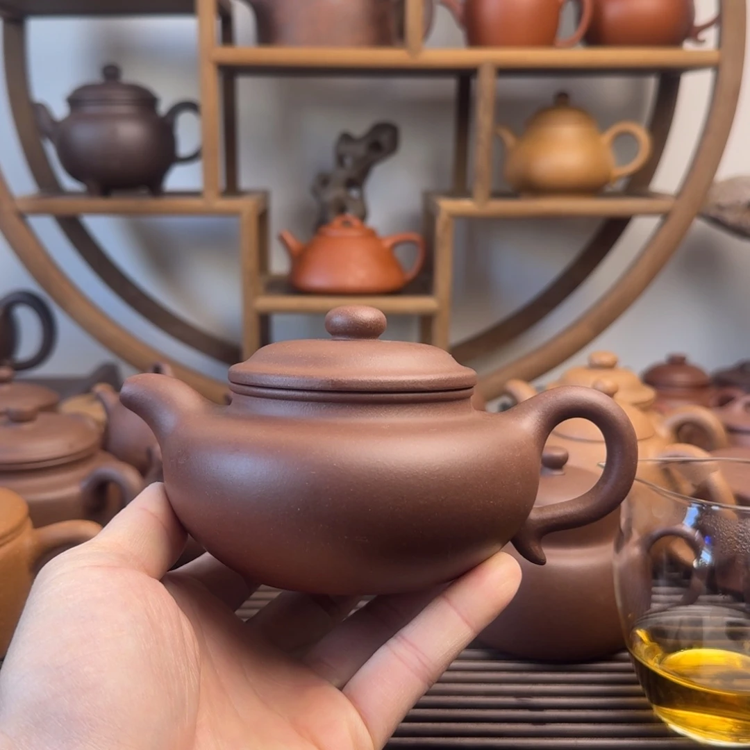 茶壶紫砂仿古300cc台西嫩底槽清