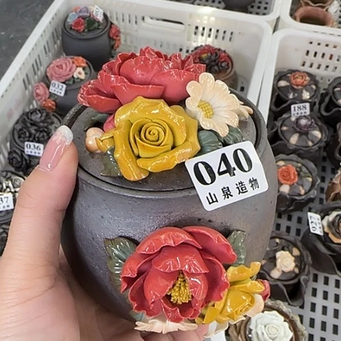 山泉造物手工制作柴烧040