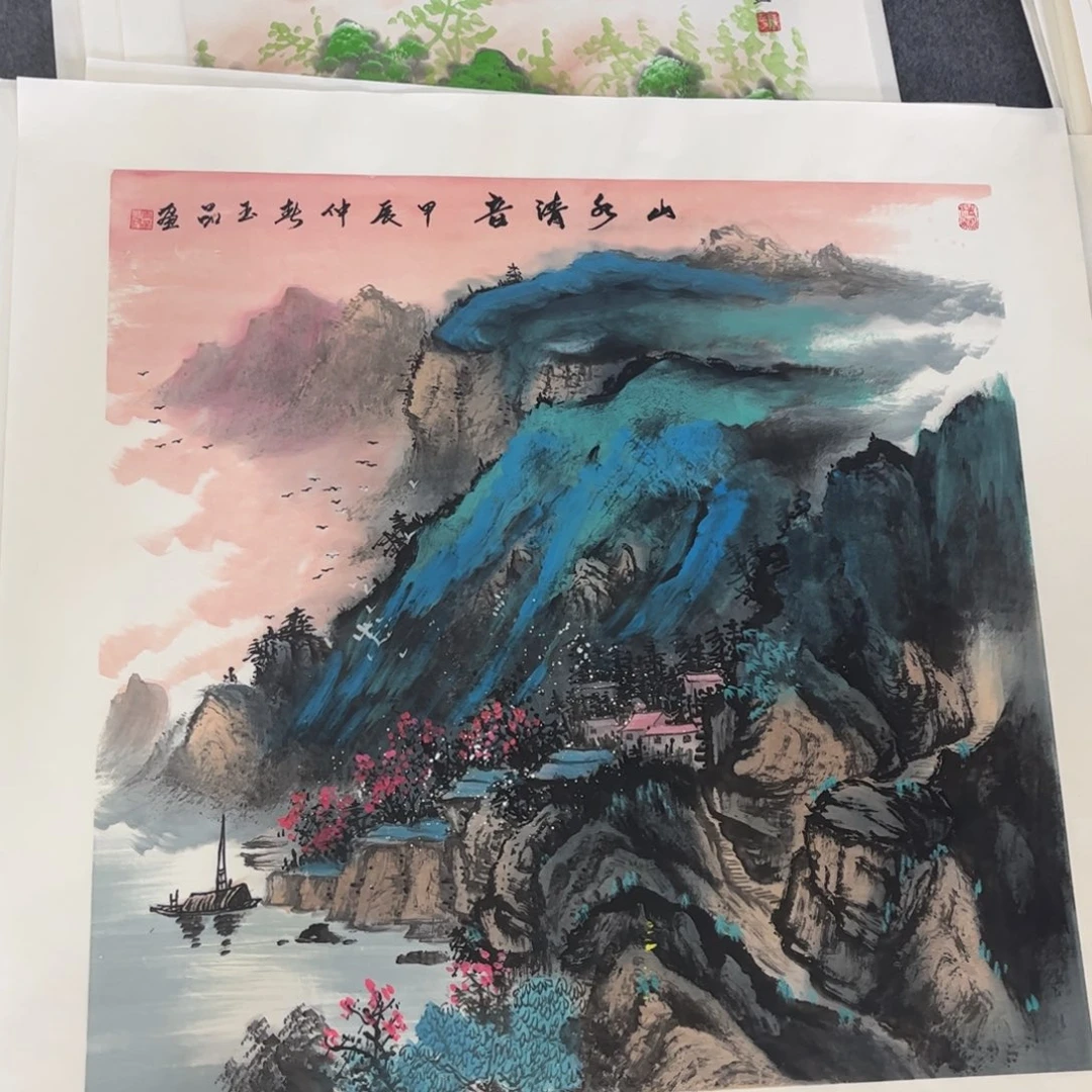 国画WD国画单幅任发