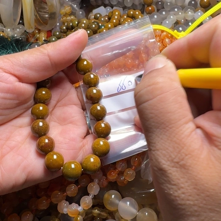 玛瑙/玉髓颈饰未镶嵌锦*66044