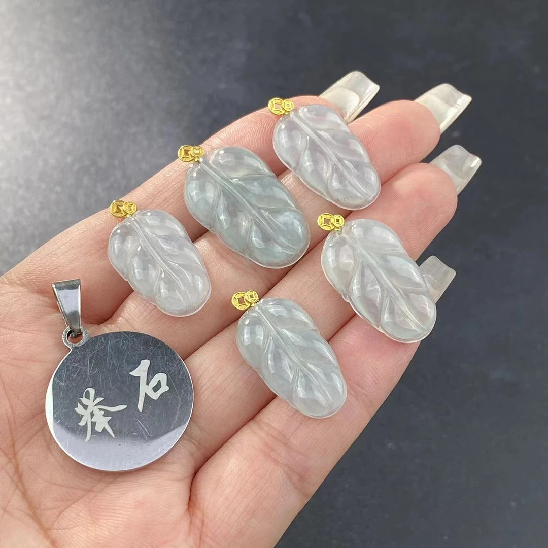 【举石珠宝】T0615-1007-167翡翠吊坠18k（一件/多样性发）I