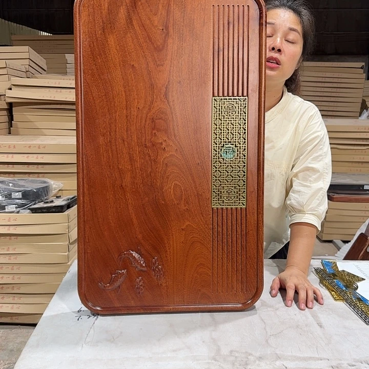 花梨木茶盘72*42尺寸