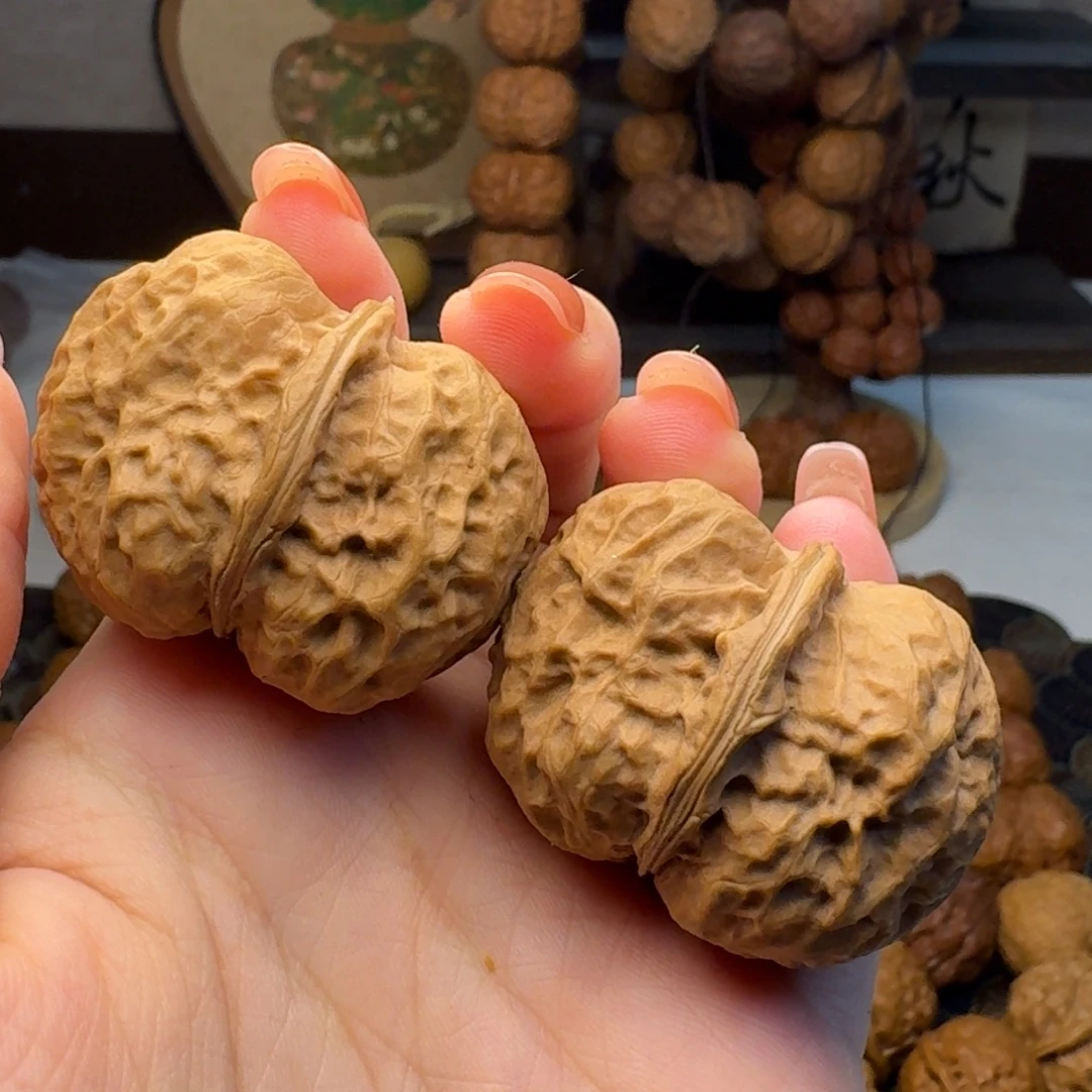 把件文玩核桃豆腐块39.5